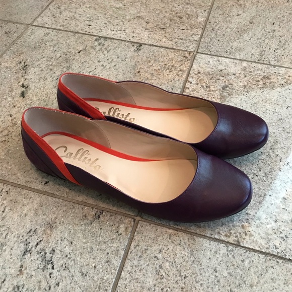 SOLD ♓️🅿️Callisto Purple Fordye Ballet Flats size 8.5 - Picture 4 of 16